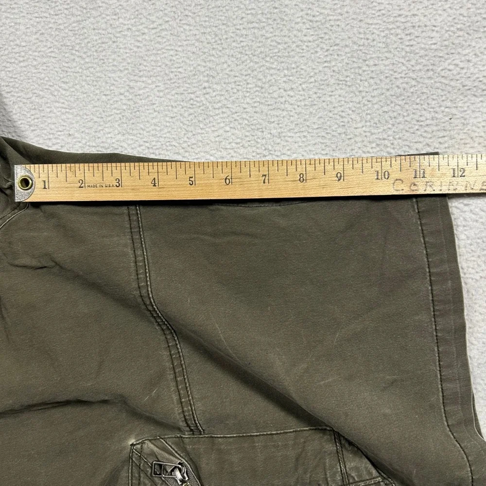 Kuhl Ambush Cargo Shorts Mens 36 Olive Green Pockets Hiking Utility Rugged